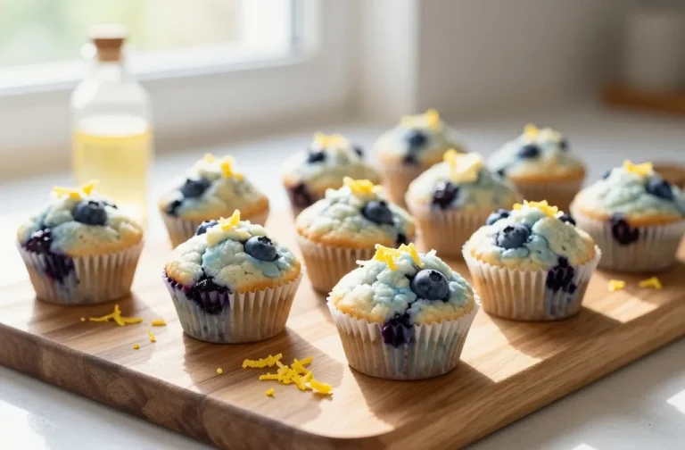 Tiny Mini Blueberry Muffins: Bright, Soft & Easy