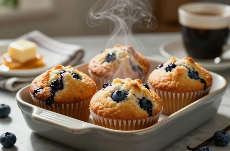 Jumbo Blueberry Muffins: Juicy, Tall, Irresistible