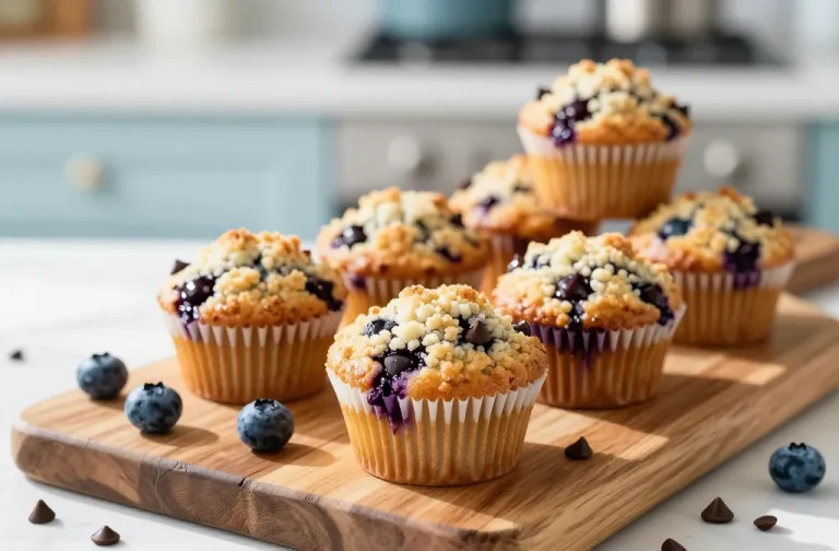 How to Make Blueberry Chocolate Chip Muffins That Wow