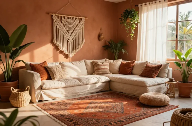 8 Boho Home Decor Ideas for a Relaxed Earthy Vibe